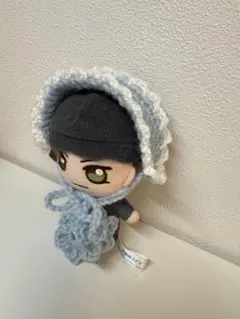 ハンドメイド　ぬい服　編み物　ヘッドドレス　コナン　赤井秀一　即購入可　匿名配送