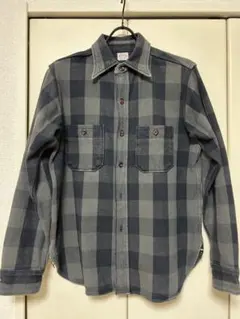 WAREHOUSE ウエアハウス フランネルシャツ バッファローチェック M