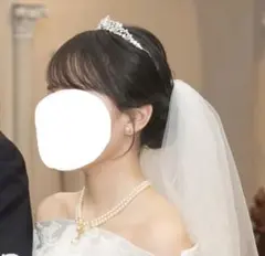 ティアラ　ウェディングヘッドドレス