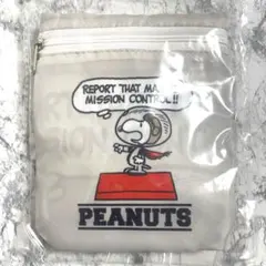 スヌーピー コンパクトエコバッグ グレー