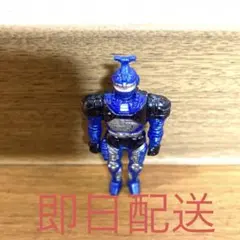 ブルービート フィギュア 重甲ビーファイター カブト 当時物 メタルヒーロー 青