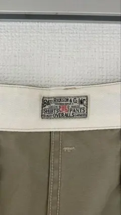 Buzz Rickson カーキ チノパンのサムネイル