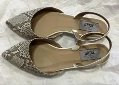 GRISE ポインテッドバックベルト　フラット　LeTalon 23㎝のサムネイル