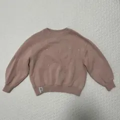 ZARA キッズ 130センチMY BOLD ATTITUDE ピンクトレーナーのサムネイル