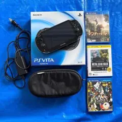 SONY PlayStation Vita 本体 ソフト3本付き