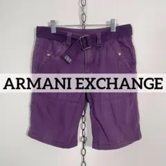 ARMANI EXCHANGE ミリタリー ショートパンツ サイズ30 パープルのサムネイル