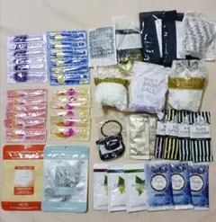 b お試し基礎化粧品、フェイスマスク、入浴剤、ウォッシュボールほか