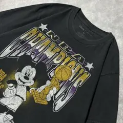 00s JUNKFOOD×Disney Tシャツ ミッキー レイカーズ NBA