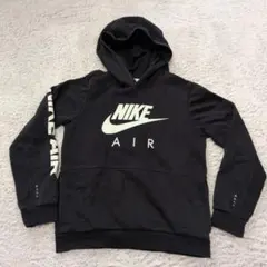 【美品】Nike ブラック パーカー ジュニア160サイズ