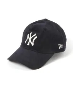 【NEW ERA】コーデュロイロゴキャップ　494042 ネイビー　新品タグ付き