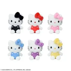 ハローキティマスコットカラフルVer. 6種セット