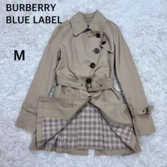 BURBERRY BLUE LABEL 裏地総ノバチェック トレンチコートM