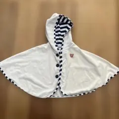 ミキハウス　日除けポンチョ