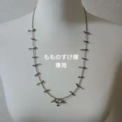 ズニ族 スターリング シルバー925 フェティッシュ ネックレス ZUNI Zuni Fetishes Animals Silver Necklace/スターリングシルバー製