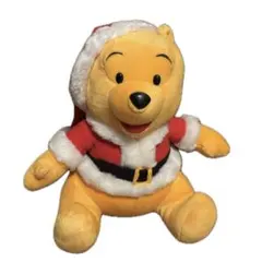 【平成当時物】希少レア物！ プーさん サンタ ぬいぐるみ