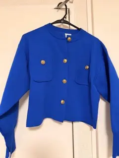 arpege story 金釦ジャケットニット