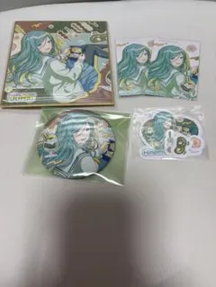 プロセカ　グリッター缶バッジ　エピカ　日野森雫　色紙　バースデー