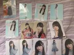 岡本姫奈 川崎桜 中西アルノまとめ売り写真セット 乃木坂46