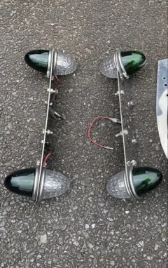 涼*太様 ホイールマーカー 電池式 ブラケット付き 17.5インチ ウロコ