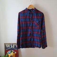 【H&M】★チェック柄　ネルシャツ