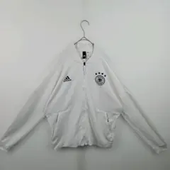 adidas ドイツ代表 ジャージ トラックジャケット L 白 アンセム