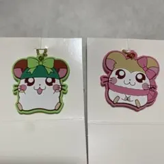 かぶるくん　マフラーちゃん　ラバーキーホルダー　セリア　ダイソー