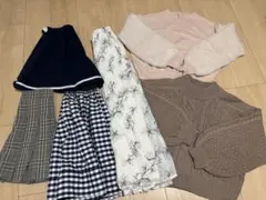 レディース 服　まとめ売り6点セット　トップス　スカート