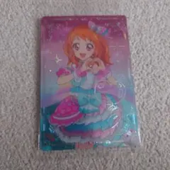 アイカツ×プリパラ　ウエハースカード　箔押しサイン入り