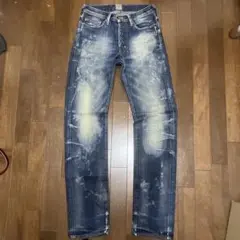 PRPS ダメージ加工 デニムパンツ