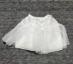 キャサリンコテージ　ホワイト チュール パニエ サイズ38