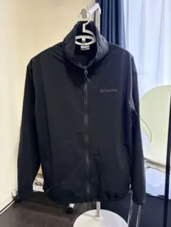 Columbia スタンドカラージャケット M ブラック（薄手）