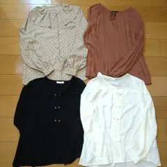 レディーストップス ブラウス カットソー 4枚まとめ売り