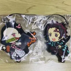 鬼滅の刃  一番くじ 無限列車編 ラバーストラップ ラバスト