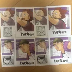 ハイキュー フォトカード&ステッカーコレクション 牛島若利 天童覚 セット