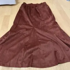 スカート　茶色　Lサイズ　CHARMBERRYTIC