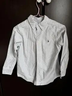 Ralph Lauren 長袖シャツ 120 ストライプ
