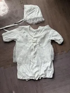 ベビードレス レース付き50〜60㎝