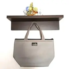 LEROY エコバッグ トートバッグ グレー