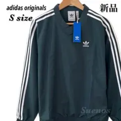 新品 アディダス ★ アディカラー ウーブンクルーネック ウインドブレーカー