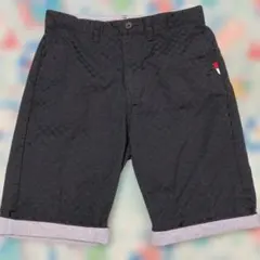 BEAMS HEART チェック柄市松模様 ハーフパンツ ブラックのサムネイル