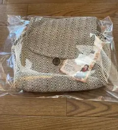 ヒマラヤンヘンプ ショルダーバッグ ヘリンボーン柄 訳あり