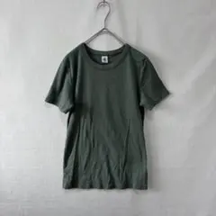 PETIT BATEAU 半袖Tシャツ M グリーン コットン100%のサムネイル