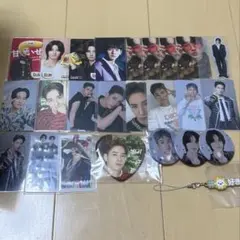 JO1 佐藤景瑚 トレカ 缶バッジ ステッカー