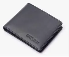 財布 軽量財布 本革 二つ折り財布 カードたくさん入る メンズ (化粧箱入り)