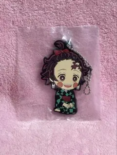 鬼滅の刃 竈門炭治郎 (炭子) ラバーマスコット ストラップ