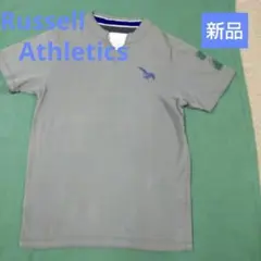 お値下げ【新品】ラッセルアスレティック　Tシャツ　ダークグレー　メンズLサイズのサムネイル