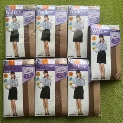 Walker Stylish ストッキング L-LL バーモンブラウン 15足