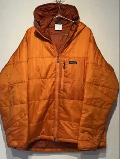 パタゴニア ダスパーカー 00s 中綿 プリマロフト ホットラバ オレンジ M