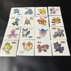 【新品】2月22日特選販売最終日ピカチュウなどポケモンシール16枚セット