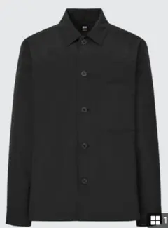 ※ヒカリ様※UNIQLO×Theory 感動シャツジャケット S ブラック 美品